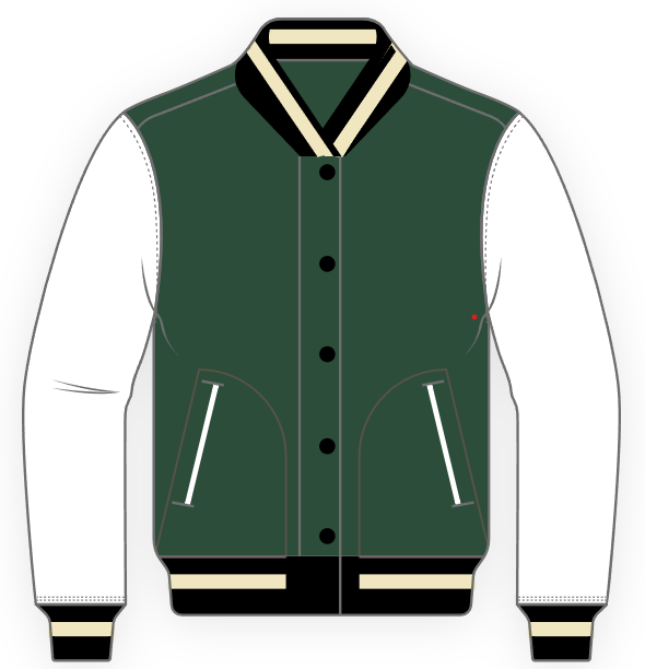OJISAN varsity jackets